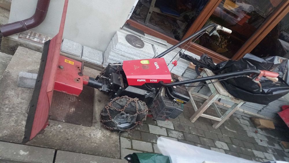 Motocultor, motocositoare cu lama de zapada