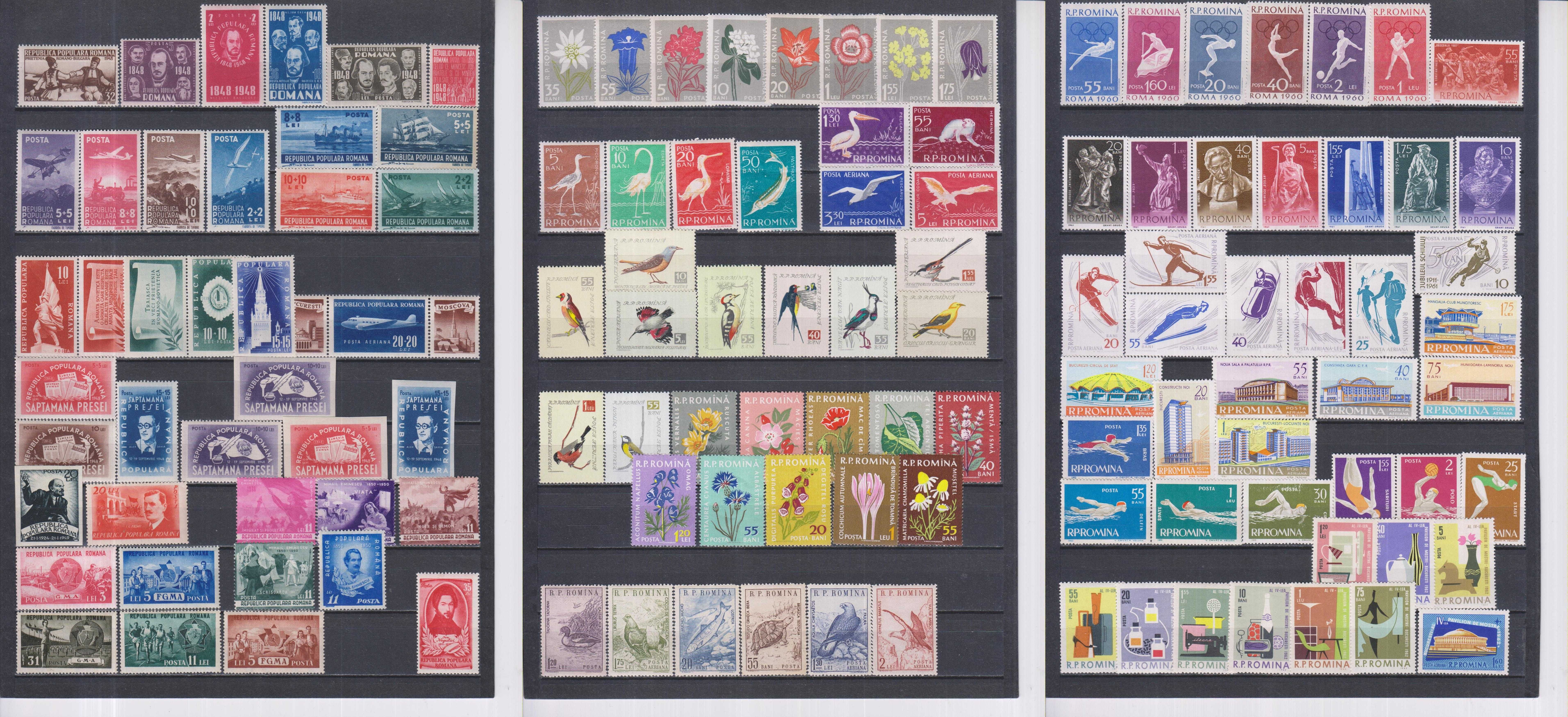 Lot de timbre romanesti - partea a doua