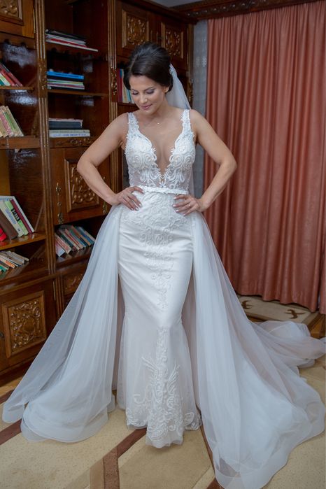 Rochie de mireasa 2 piese
