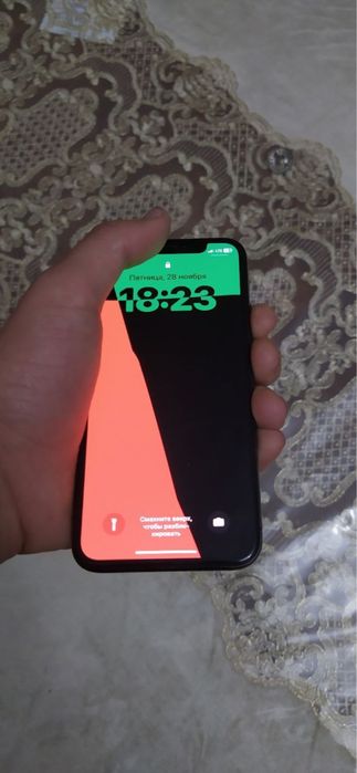 Iphone x 64gb qora rang