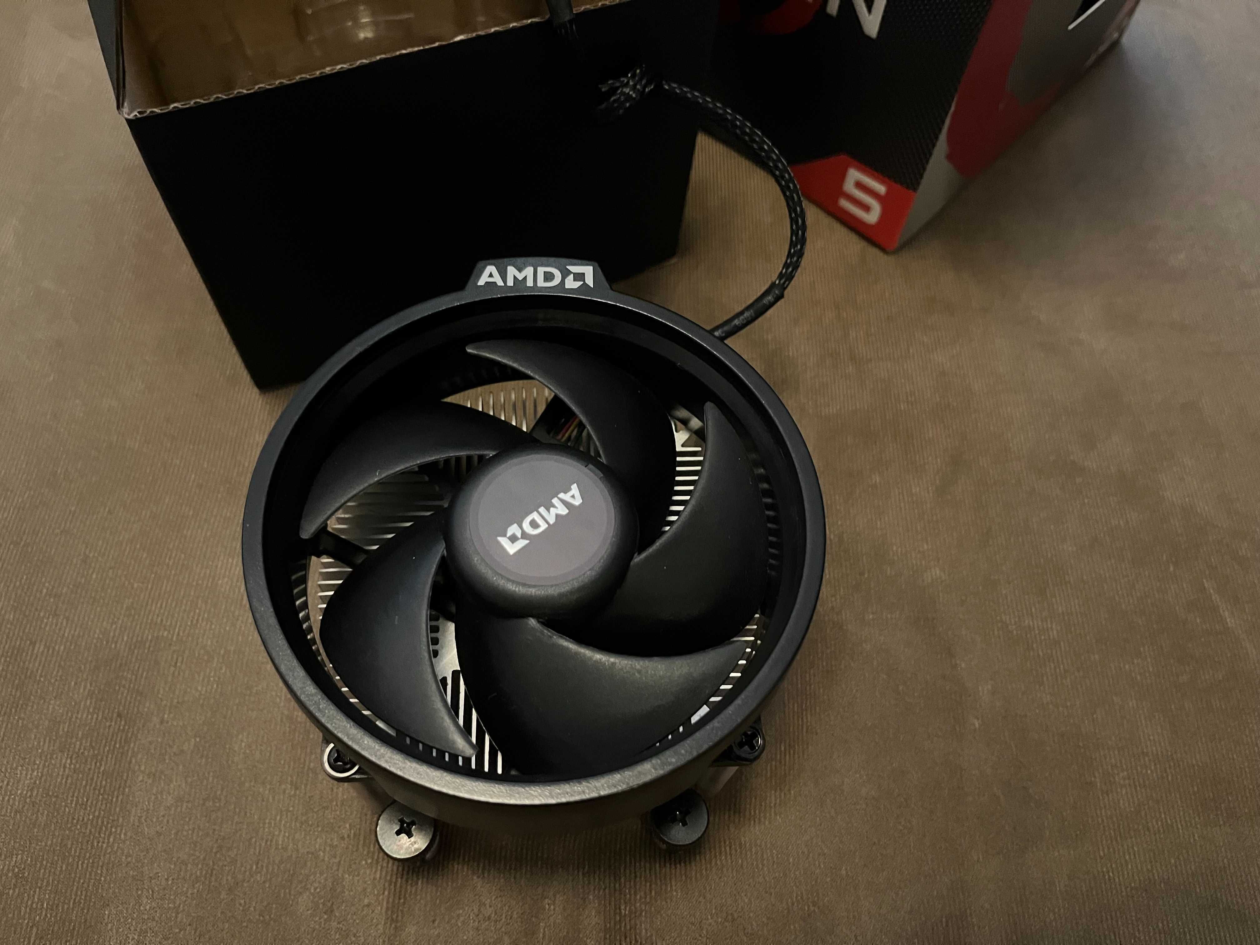 Процесор + охлаждане AMD RYZEN 5 3600x