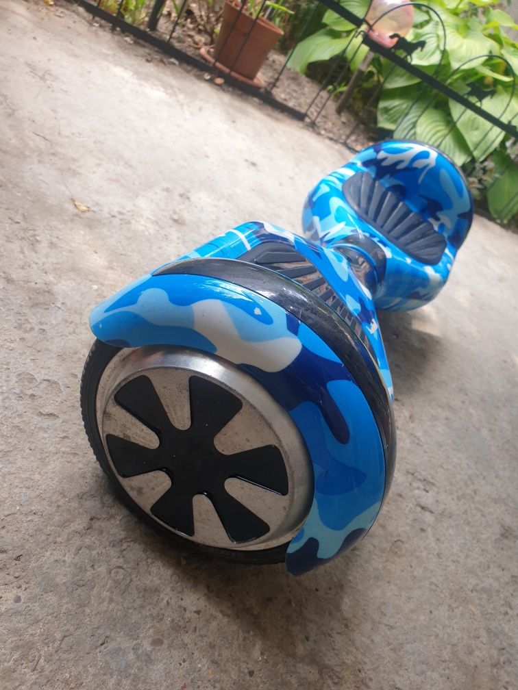 Hoverboard  blue camo