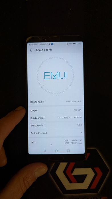 Huawei Honor View 10, 64gb, 6gb RAM