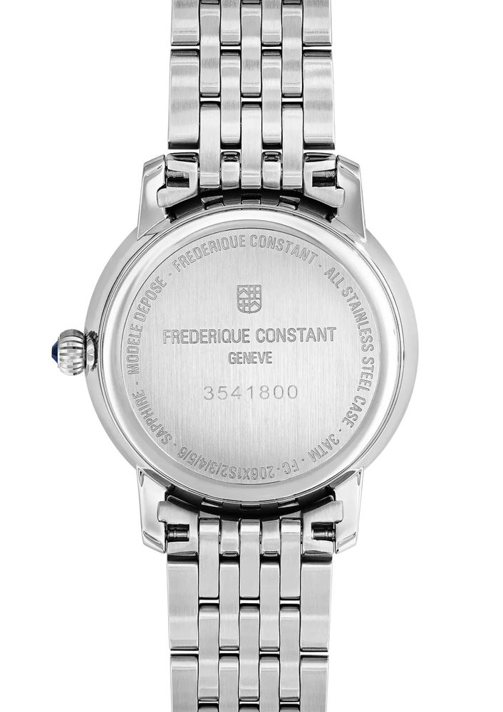 Дамски часовник Frederique Constant 30 Slimline Moonphase Diamond Dia