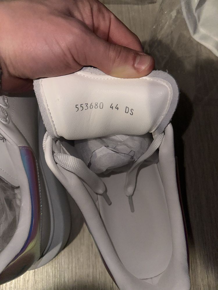 Alexandre McQueen white reflective