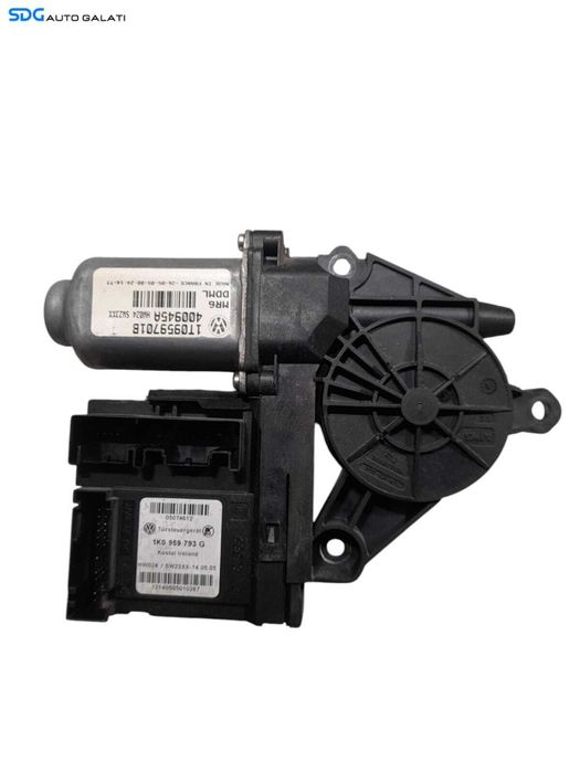 Motoras Macara Electrica Usa Portiera Stanga Fata Skoda Octavia 2 2004 - 2013 Cod 1K0959793G 1T0959701B [N1097]