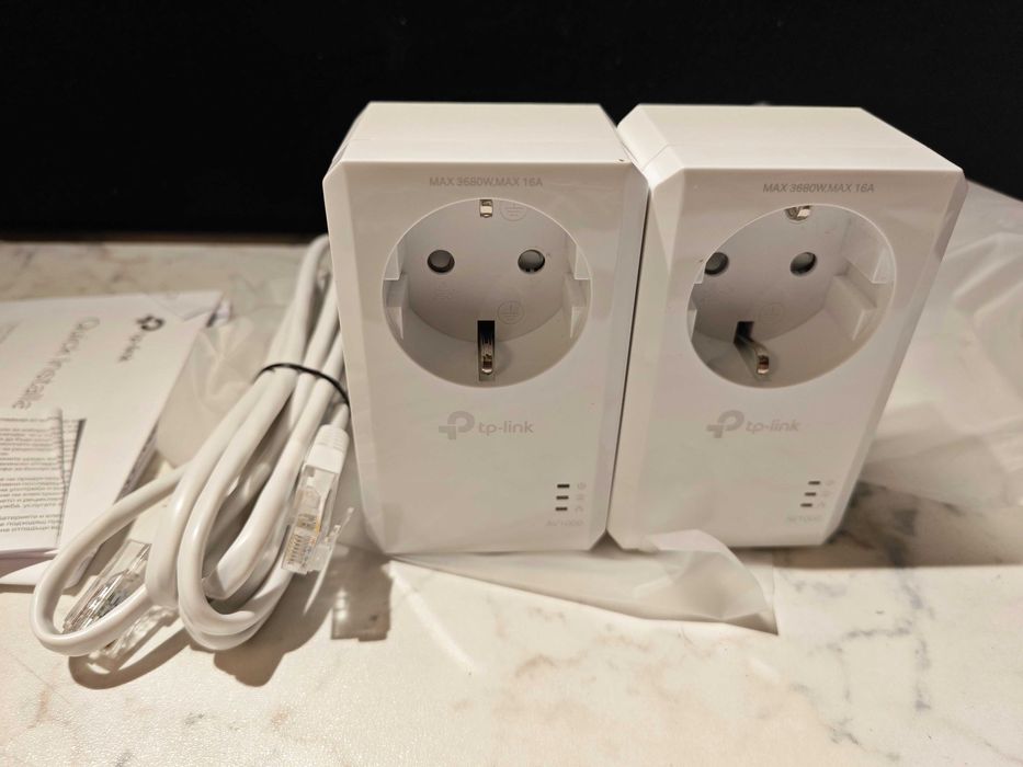 Powerline мрежов адаптер Tp link TL-PA7017P KIT