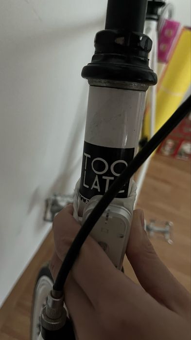 Bicicletă fixie rară Too Late x producător italian – cadru 55 cm