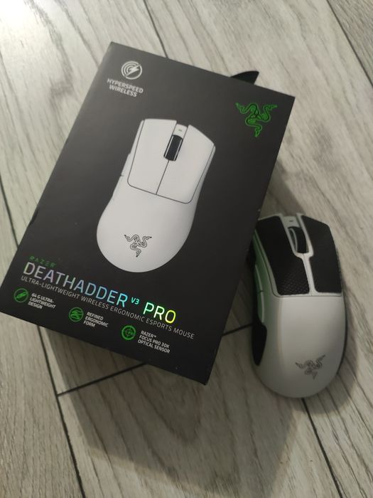 Mouse Gaming Razer DeathAdder V3 Pro White