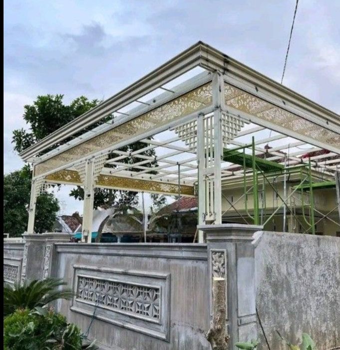 Навесы решотка лесница