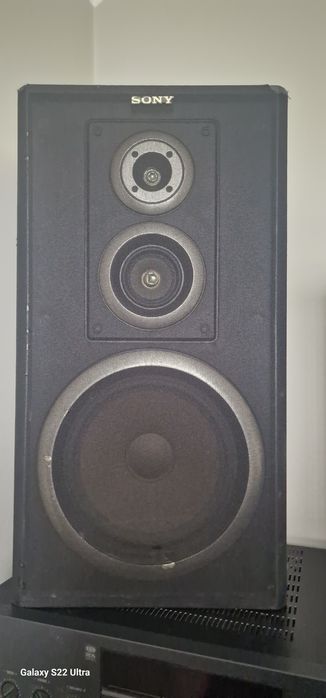 Boxa Sony și stație Telefunken