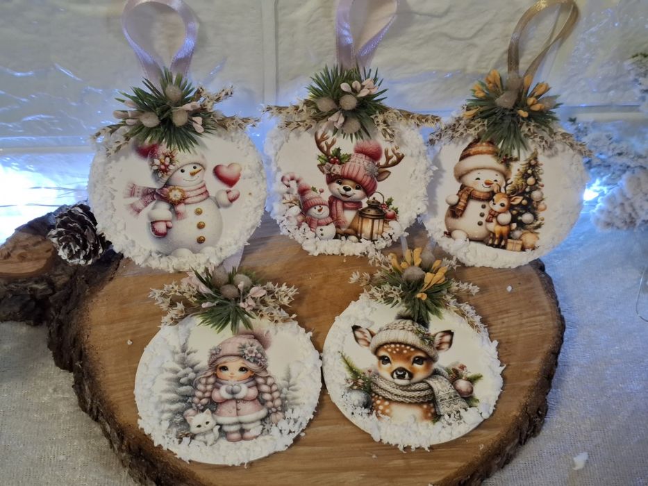 Коледна играчка за елха с късмет