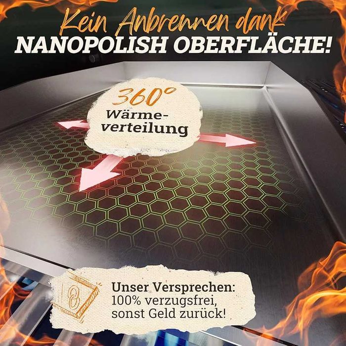 Placa de grătar set complet