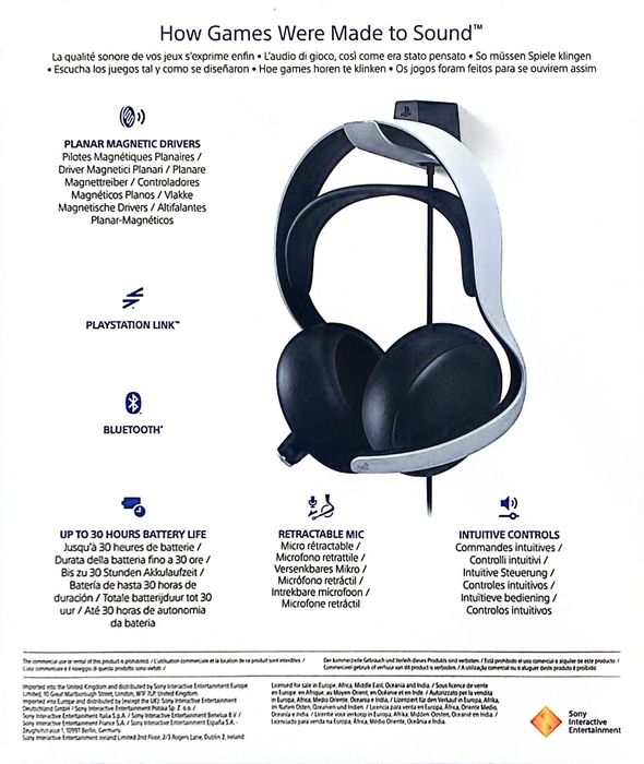 Casti SONY PlayStation PULSE Elite !!! SIGILATE