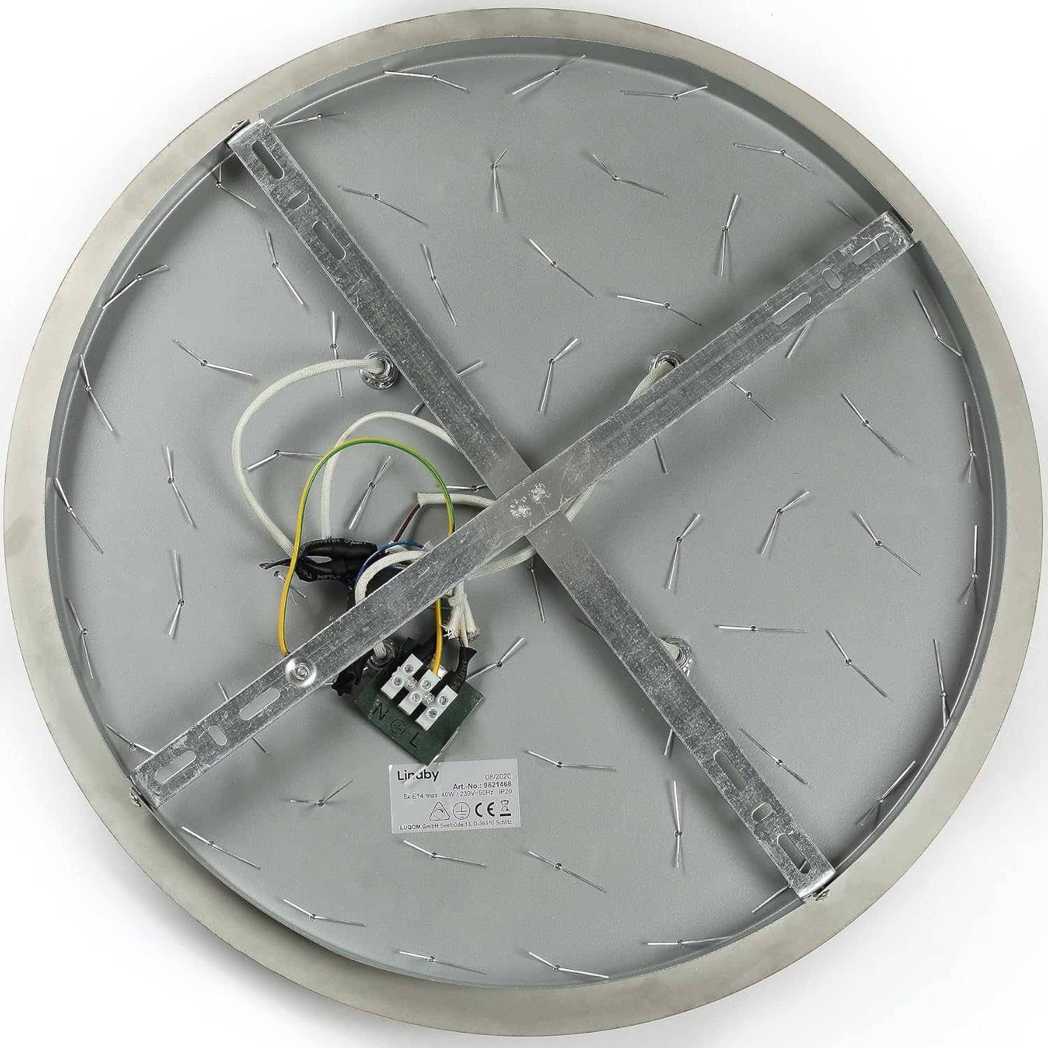 Lampă de tavan Lindby 9621468 aspect cristal  2 buc in stoc