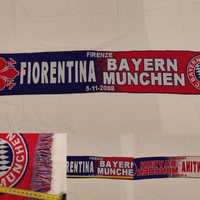 Fular Fiorentina Bayern Munchen 2008 colecție fan suporteri fotbal