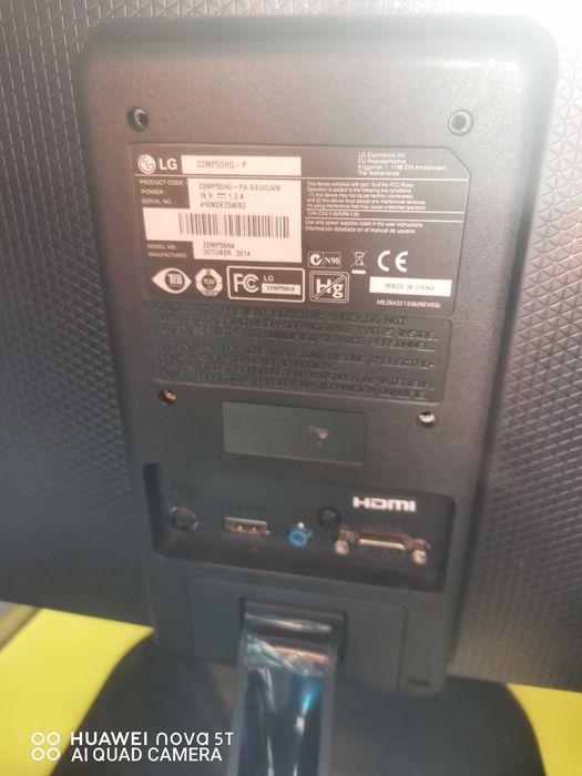 Monitor led LG model 22MP55HQ-P