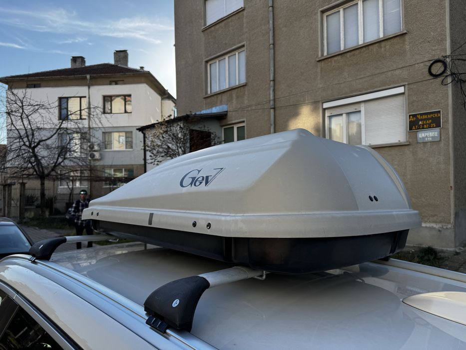 Багажник за автомобил с греди