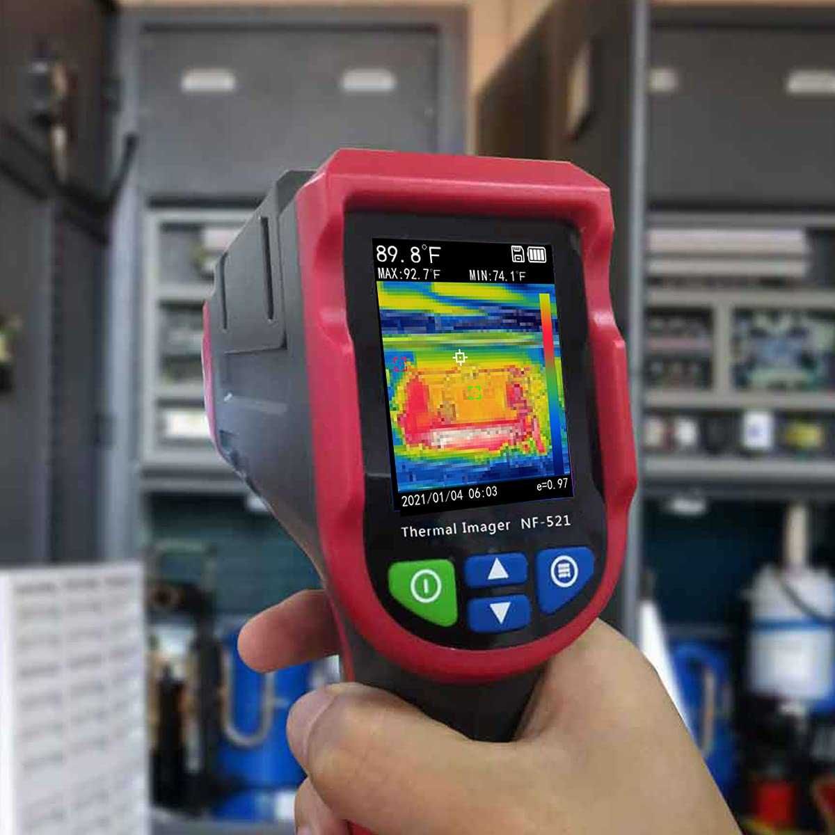 Дигитална термична камера ZEQAS, обхват на измерване 0 400 °C