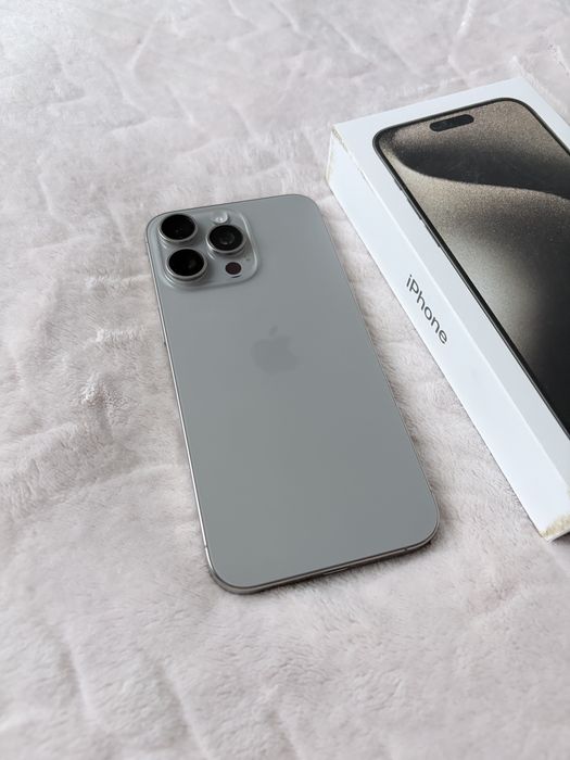 Apple iPhone 15 Pro Max Natural Titanium, 256 GB, Ca nou
