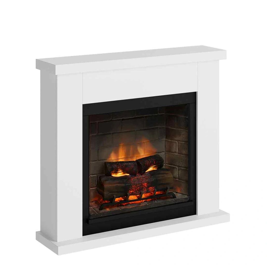 Frode Pure White semineu electric PowerFlame 2