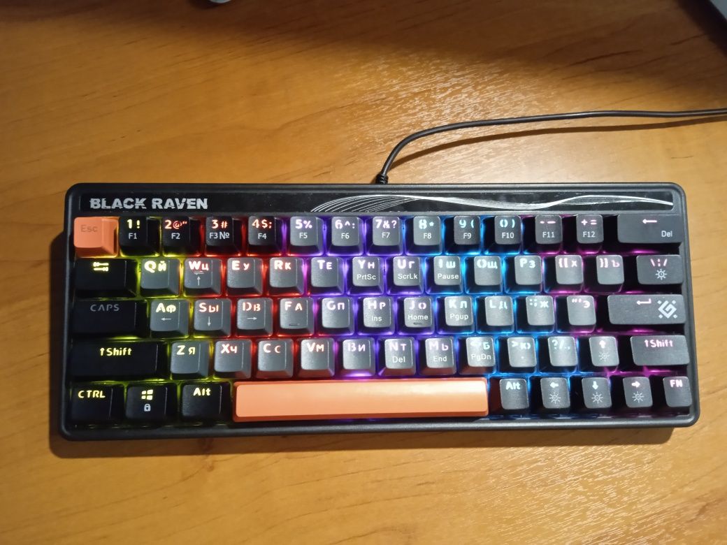 Игровая механическая клавиатура Black raven