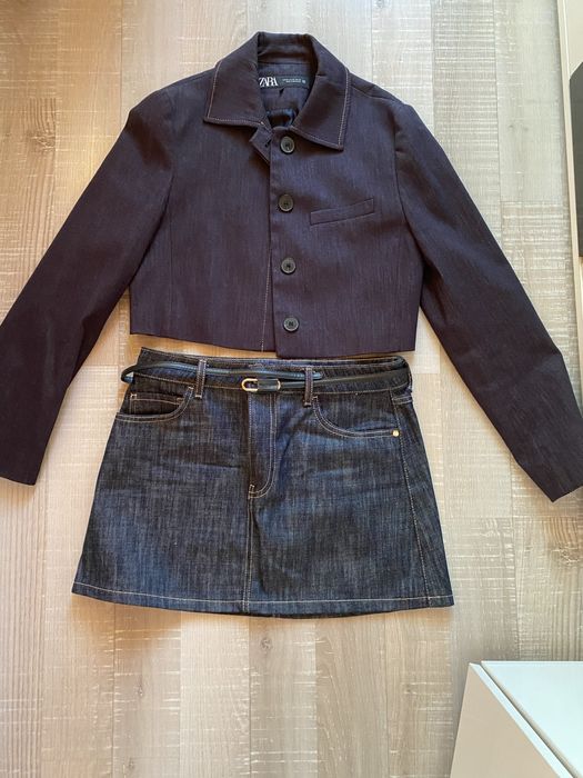 Дънкено яке zara