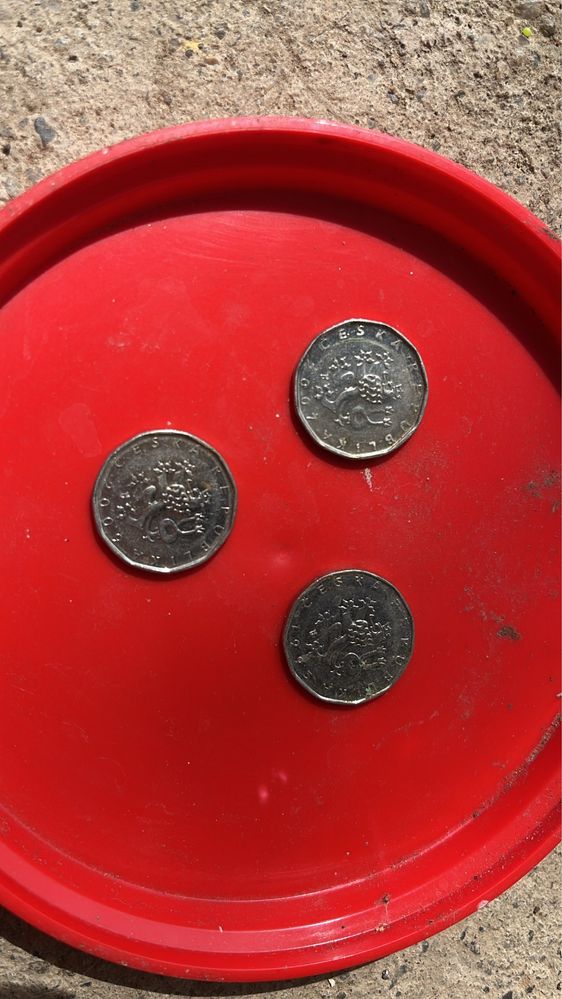 Vand monede vechi din Republica Ceha