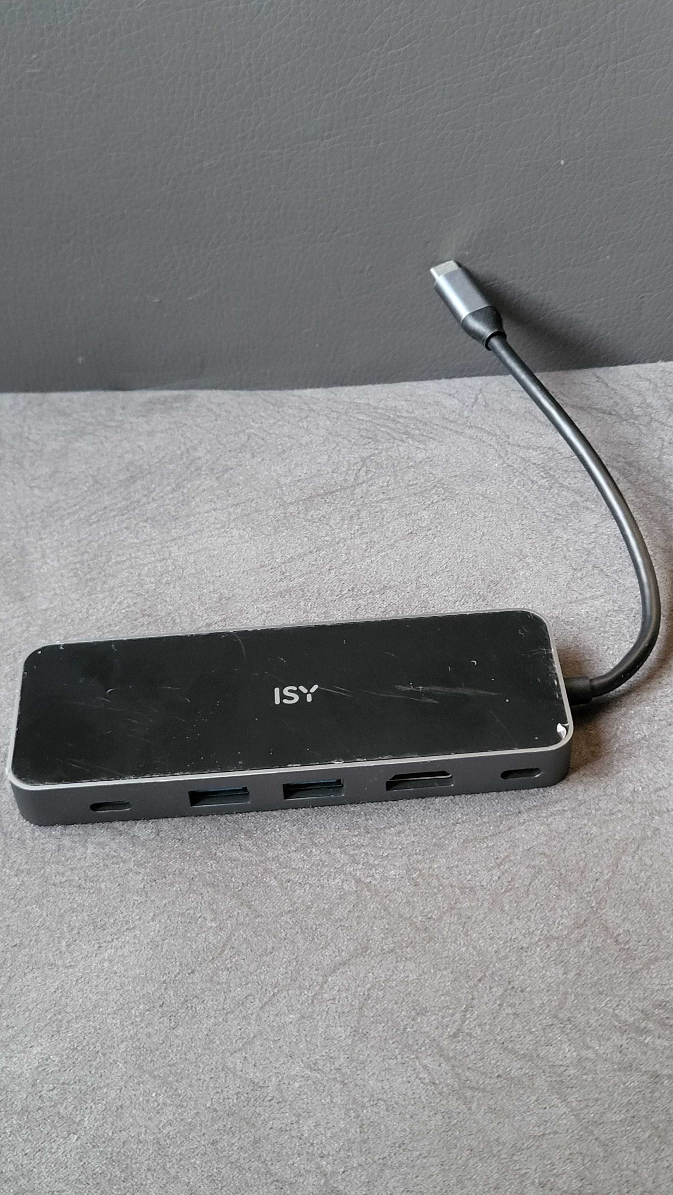 ISY USB-C Adapter Hub Splitter Hdmi  IAD-1024 fuctional 70 lei