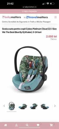 Vand scoica Cybex Platinum Cloud pentru copii 0-24 luni