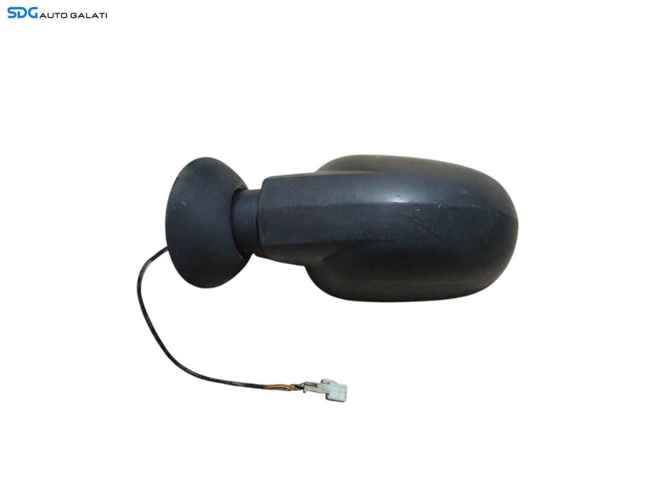 Oglinda Dreapta Electrica Dacia Logan 1 2004 - 2012 Culoarea Negru Mat Cod 90D13349 [LR0625]