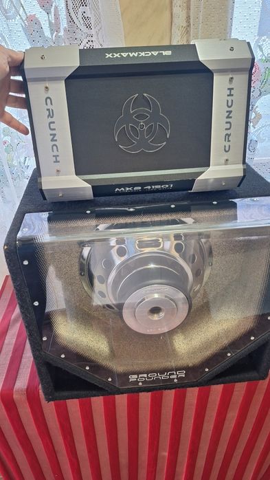 800 lei Amplificator + Subwoofer Crunch