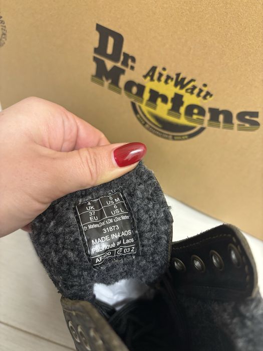 Dr Mertens 1460  - Ghete piele naturala imblanite - noi, originale