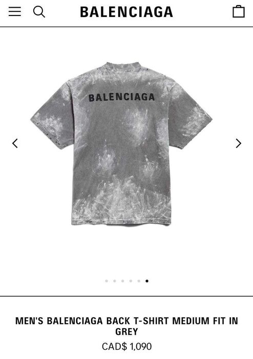 Мъжка тениска Tshirt BALENCIAGA нов модел