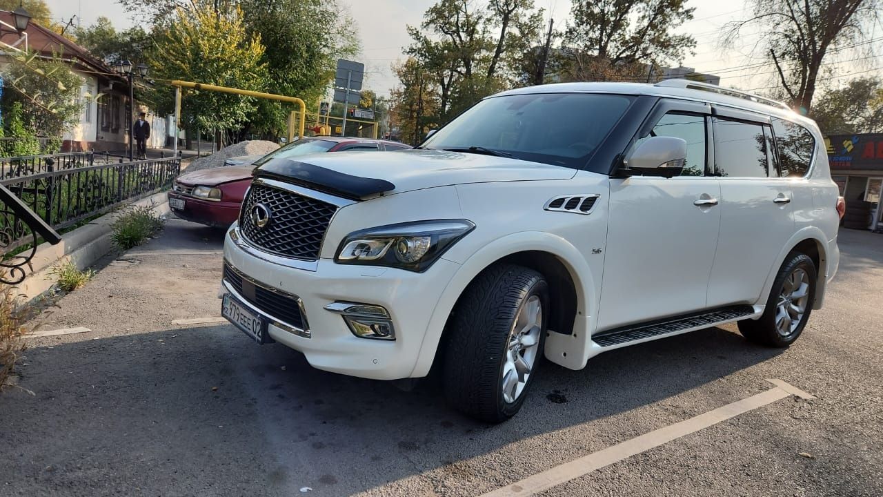 QX80 2015год все опции