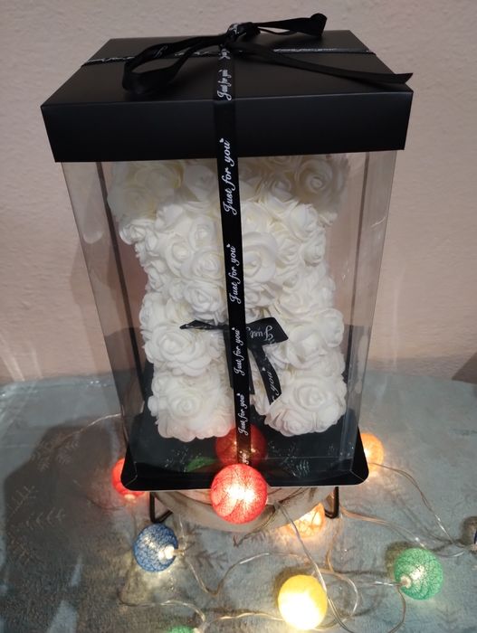 Ursuleți handmade 25 cm . Cadoul ideal pentru persoanele dragi .