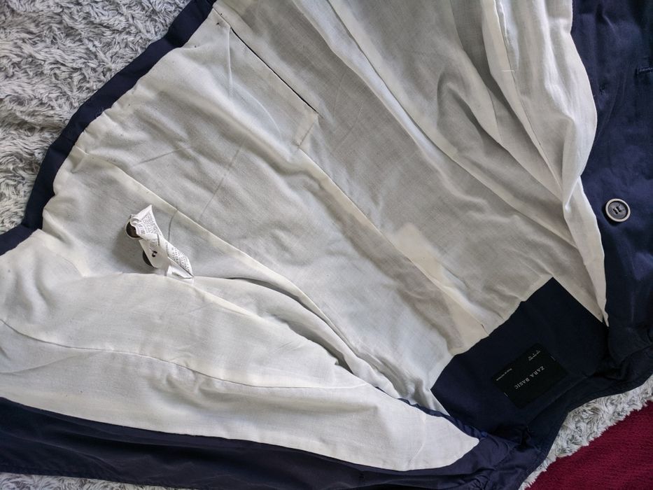 Trench Zara Basic măr S