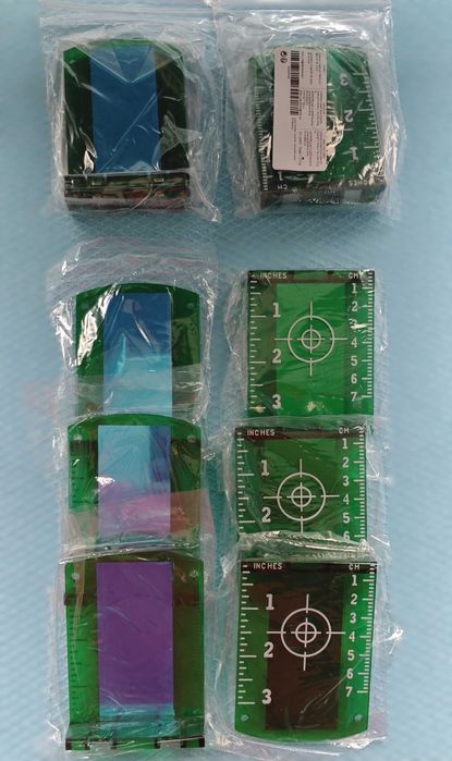 Магнитни мишени за лазерен нивелир, зелени