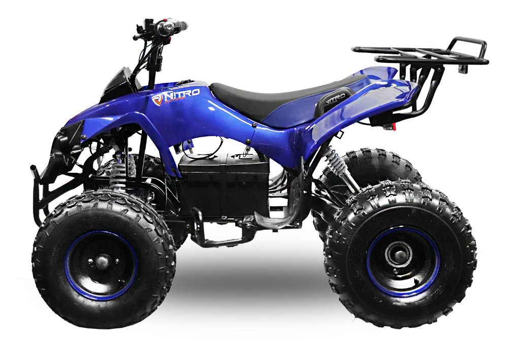 ATV electric NITRO Eco Warrior 1000W 48V 20Ah cu DIFERENTIAL #Albastru