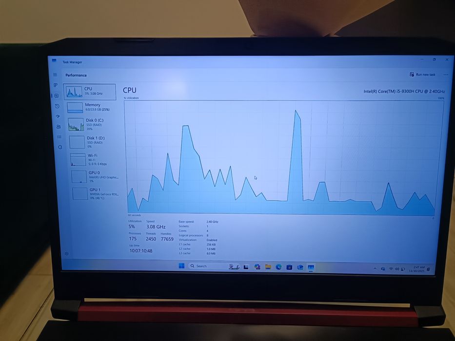Acer nitro 5 AN 515-54-56MX