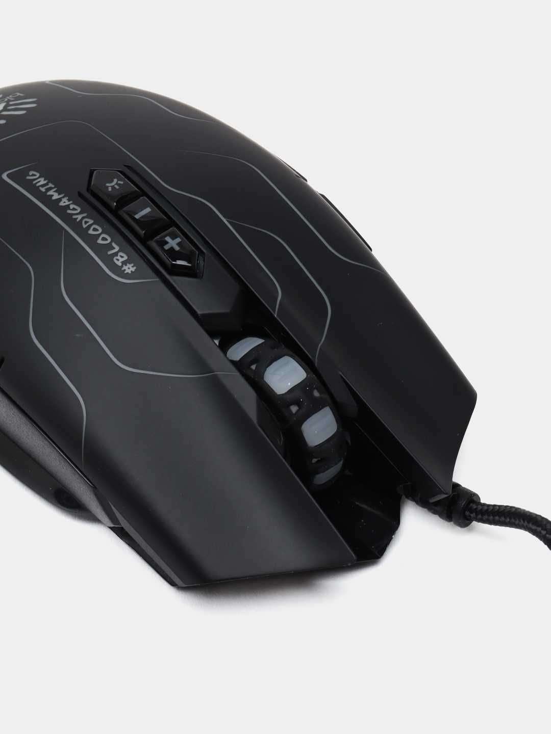 Проводная игровая мышь Bloody Q80 MAZE Neon X'Glide Gaming Mouse