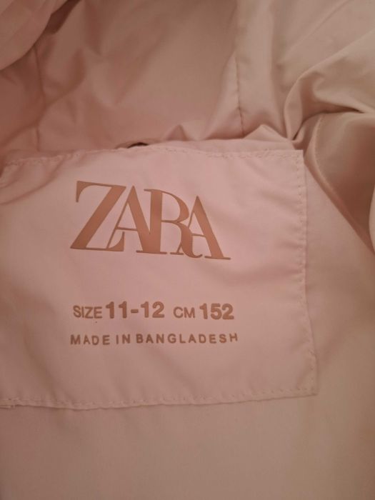 Зимно пухено яке Zara 152см