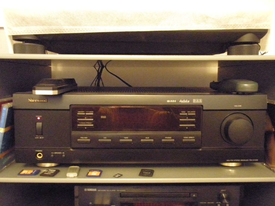 Boxe Unitra 150W+Mission M34+Receiver Sherwood RX4109