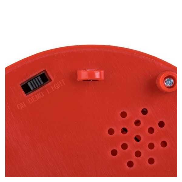 Коледна музикална снежна топка Mercado Trade, Дядо Коледа, 18см.