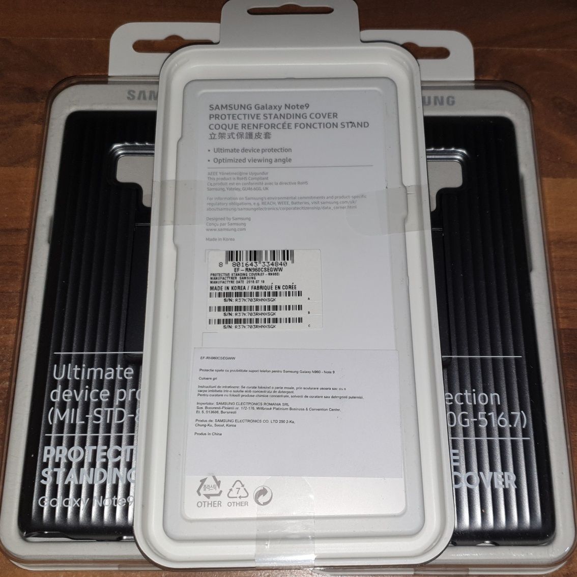 Husa antisoc originala Samsung Protective Standing Cover Note 9 N960