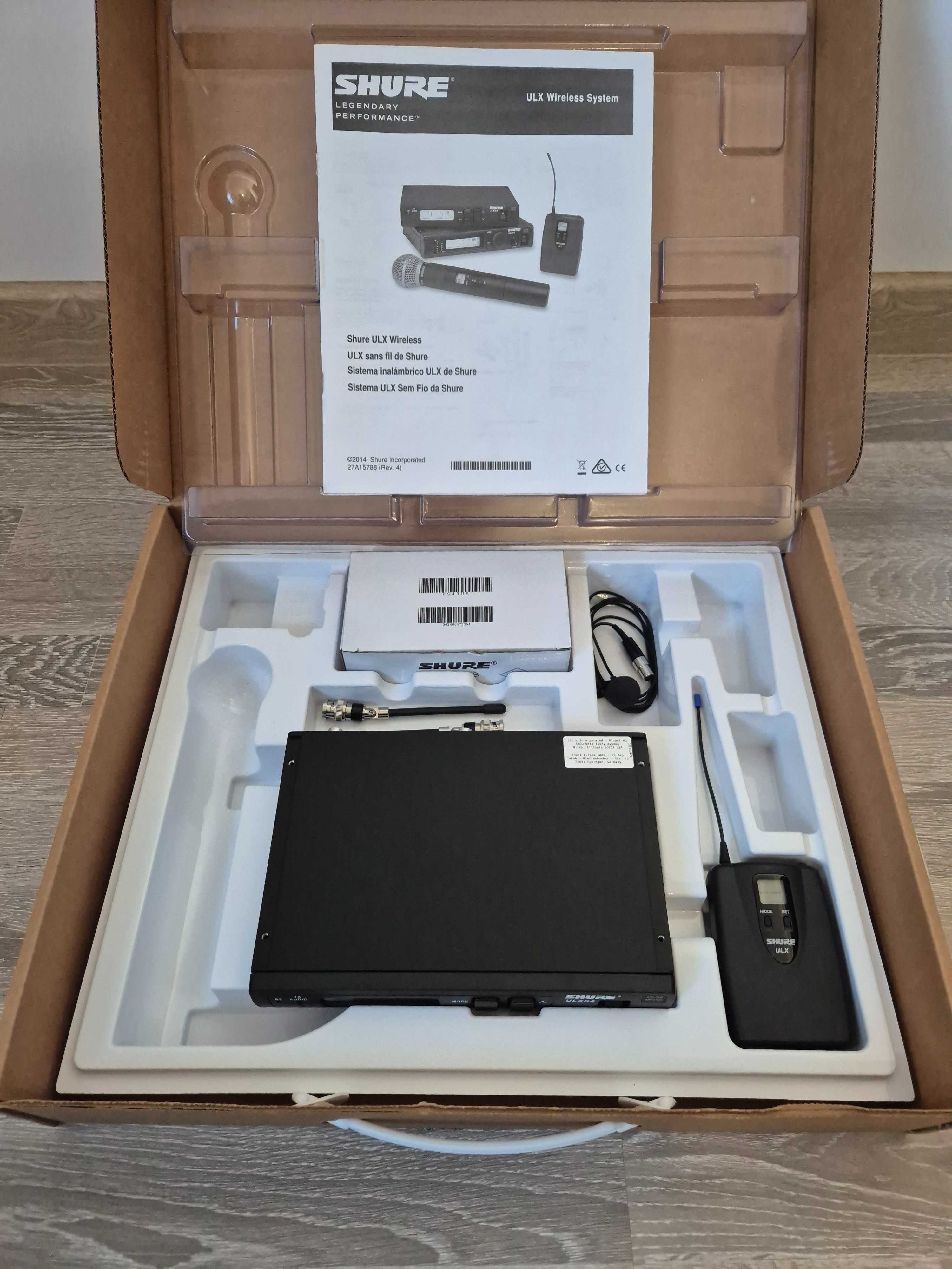 Shure ULXS14 wireless pentru instrument. Original - Made in Mexico!