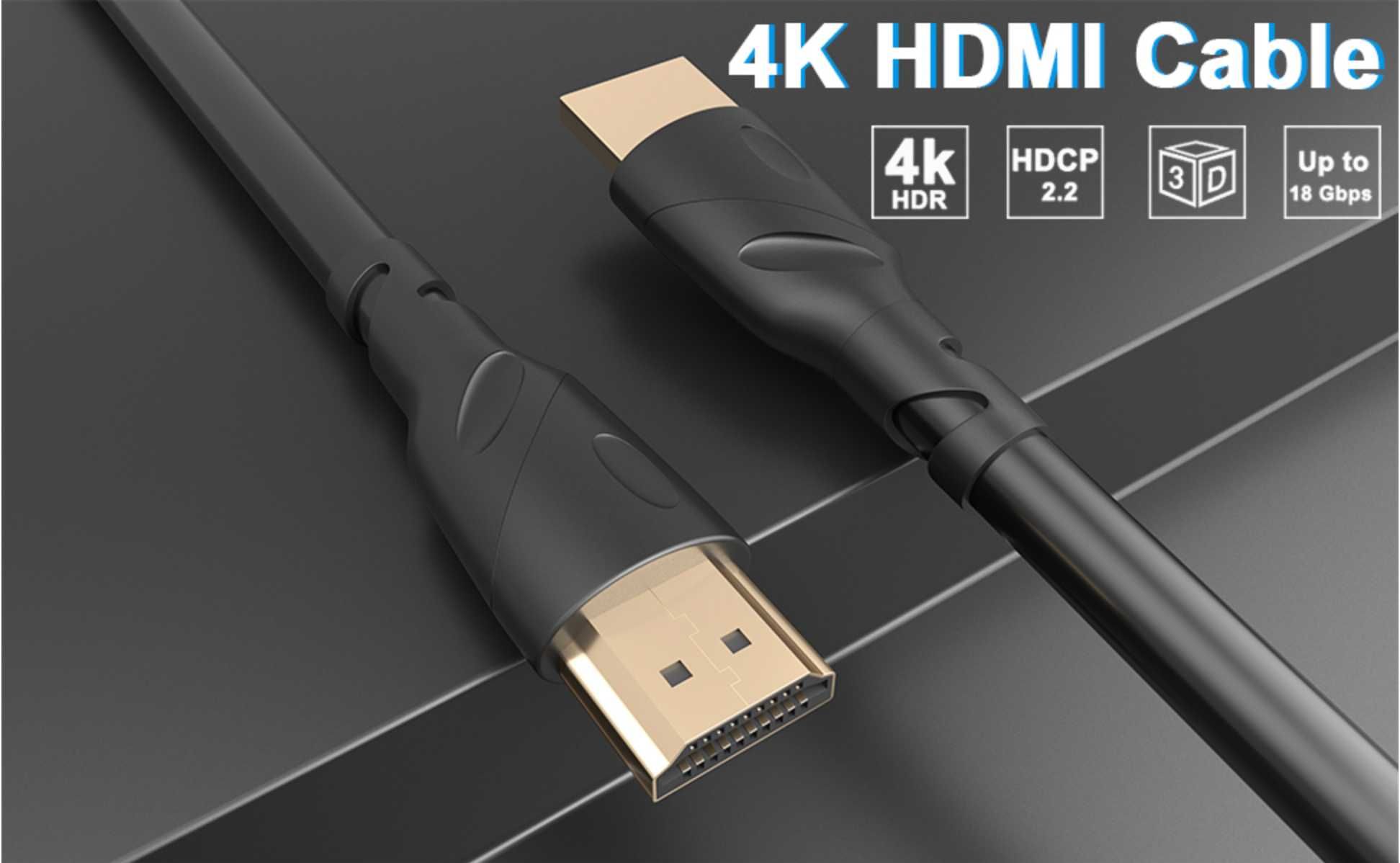 Jorenca 4K HDMI кабел 30-50 м HDMI 2.0,18Gbps, Video 4K, FullHD1080p