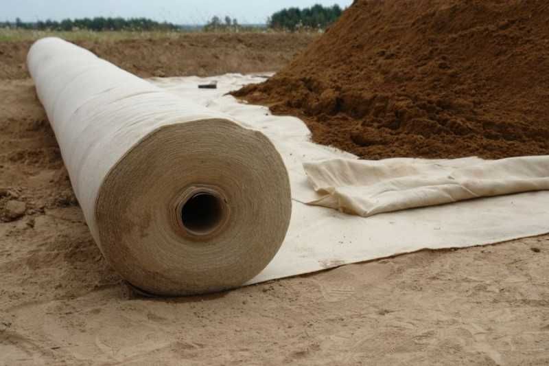 геотекстиль для фундамента "Геофлакс" 300гр.м2 3*50м