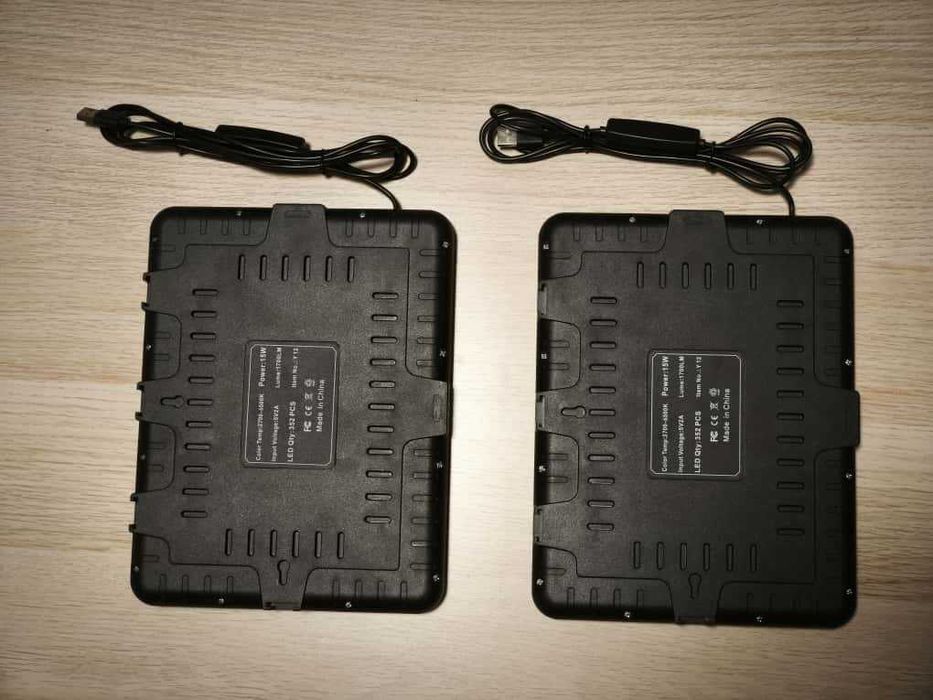 Kit lumini foto video, 12 inch, alimentare USB