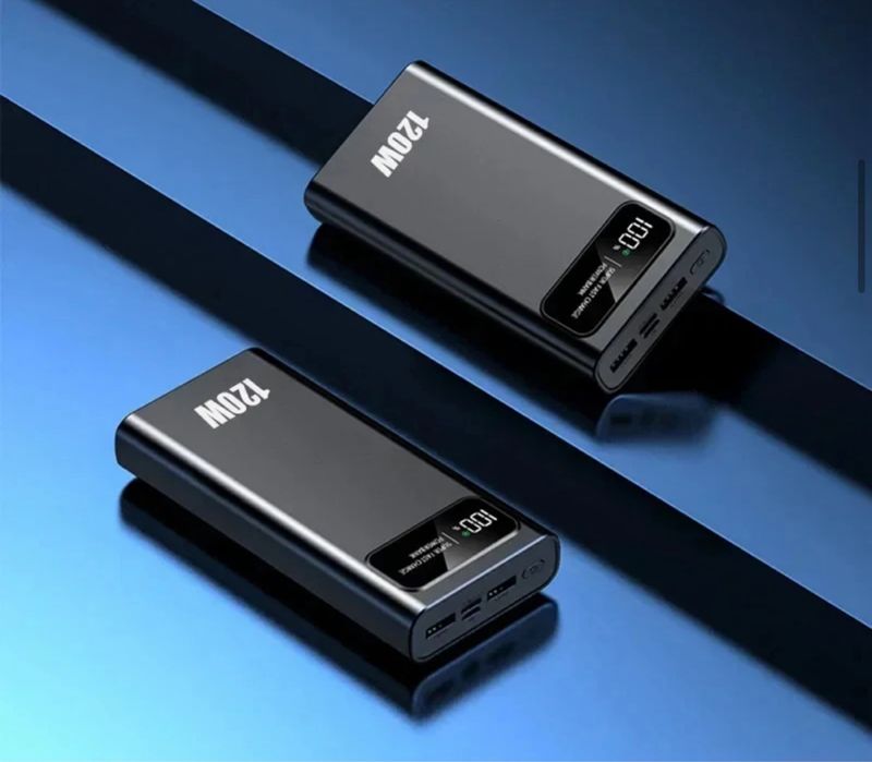 Преносима батерия 120W Fast Charging USB мощно зарядно телефон iphone